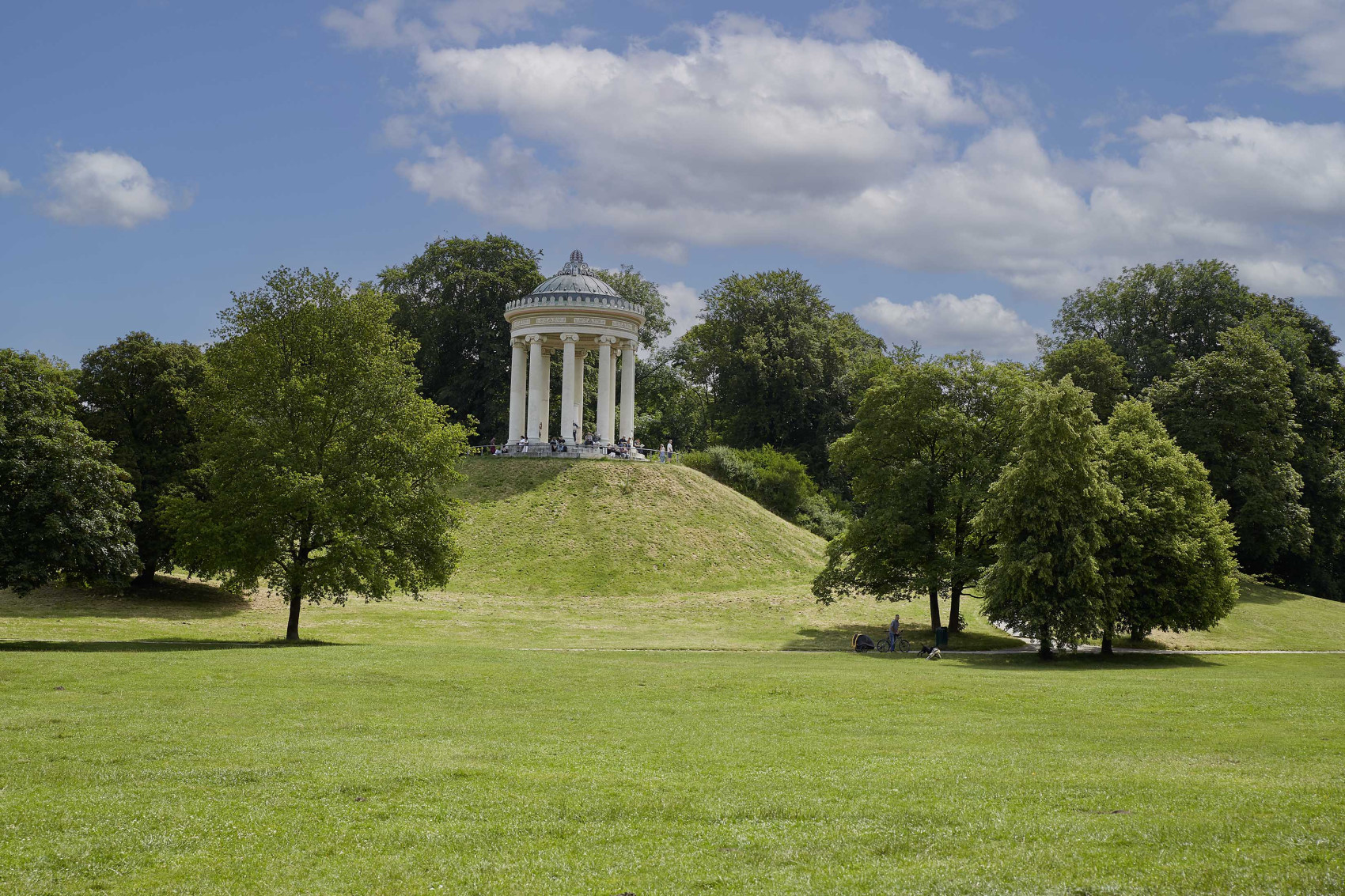 Der Monopteros im Englischen Garten, Foto: Maria Scherf